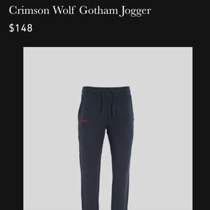 NWT Greyson Gotham Jogger. Sz Large, Navy